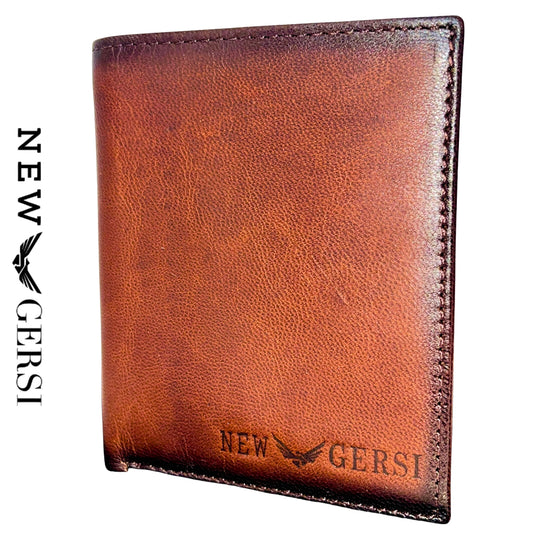 Portafoglio Porta Carte in Vera Pelle - Slim & Elegante