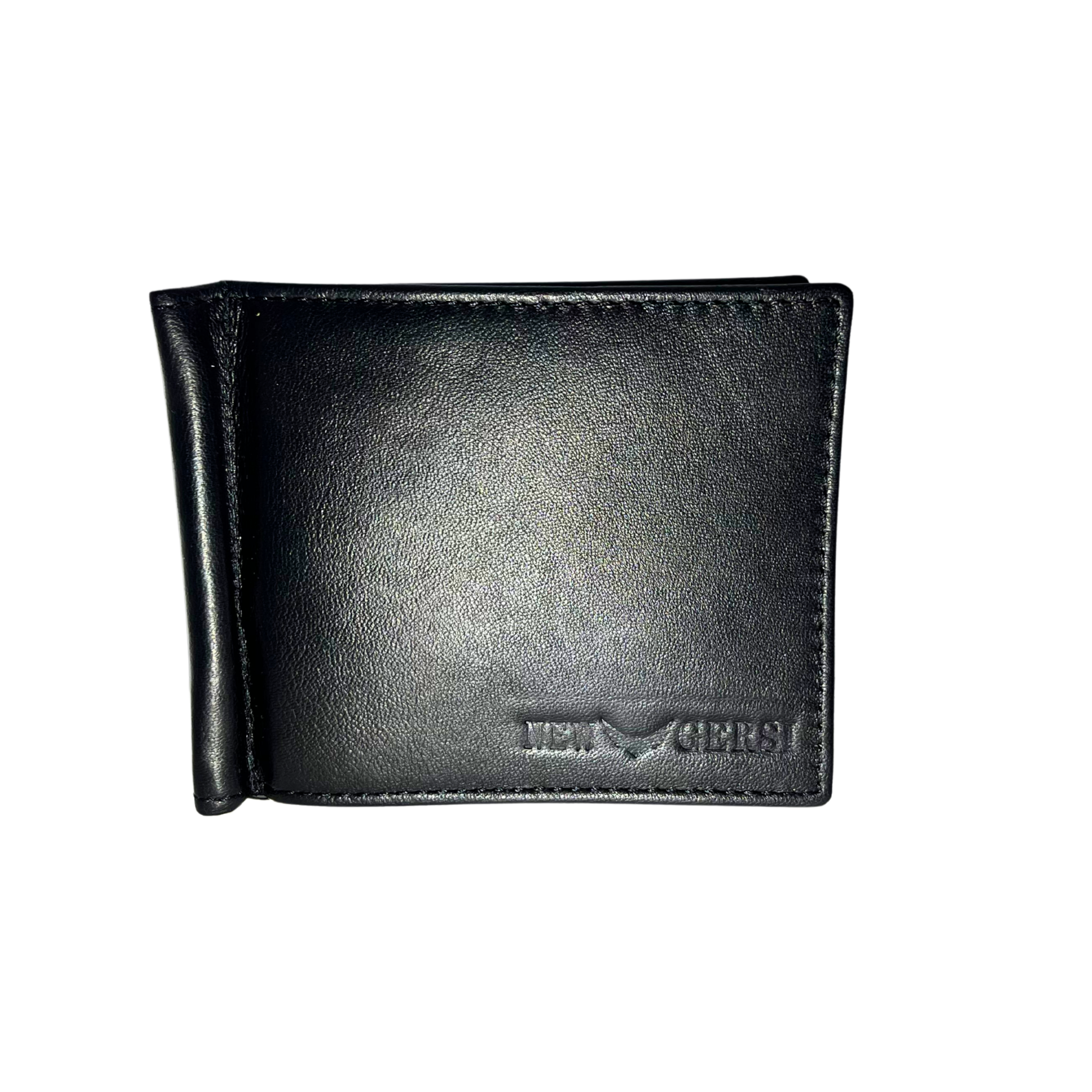 Portafoglio compatto in pelle 