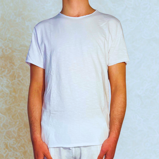 T-Shirt 100% Cotone Fiammato
