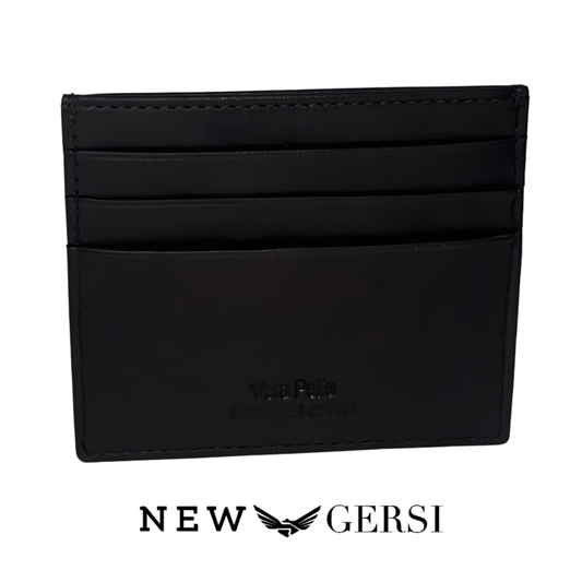 Porta Carte Uomo in Vera Pelle Slim - NEW GERSI