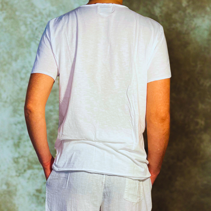 T-Shirt 100% Cotone Fiammato
