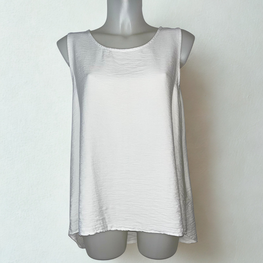 T-shirt Donna Senza Maniche a Vestibilità Comoda – 2 Colori