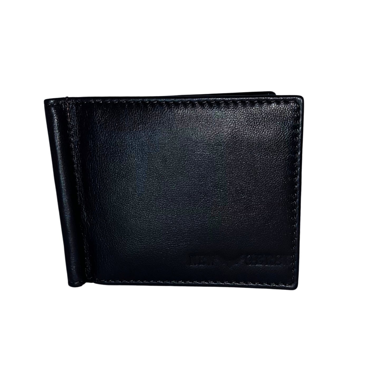 Portafoglio compatto in pelle 